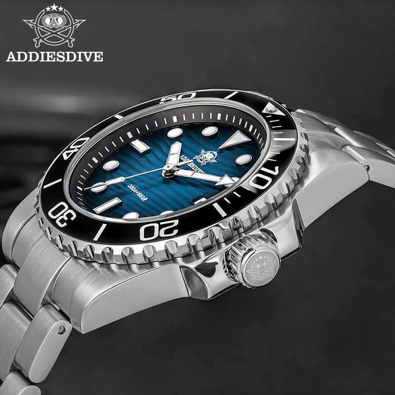 Addiesdive ساعة كوارتز رجالية  - مراجعة Luxury Watch And Bracelet وسعره