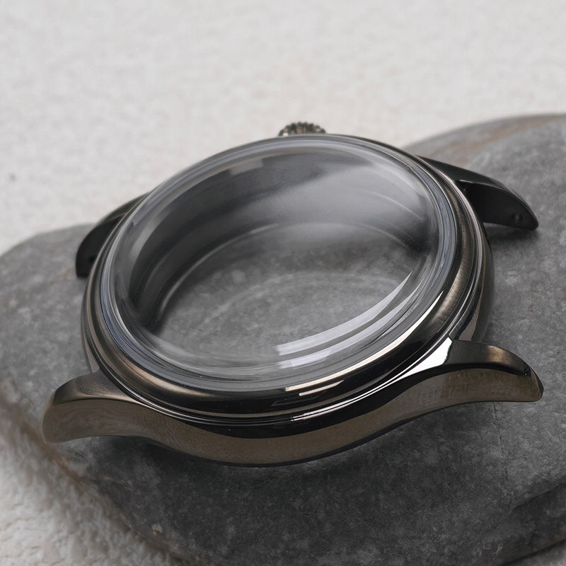 علبة ساعة كلاسيكية رمادية اللو - مراجعة Bronze Case Watch وسعره